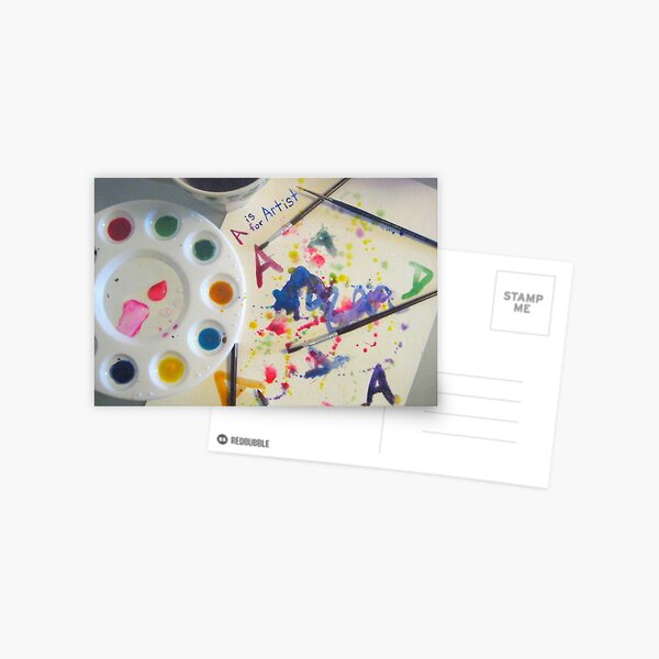 Item preview, A is for Artist designed and sold by hallucingenic.