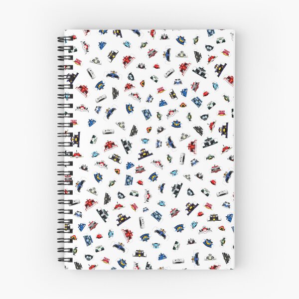 Item preview, F1 Pattern designed and sold by Alt_ Illustrations.