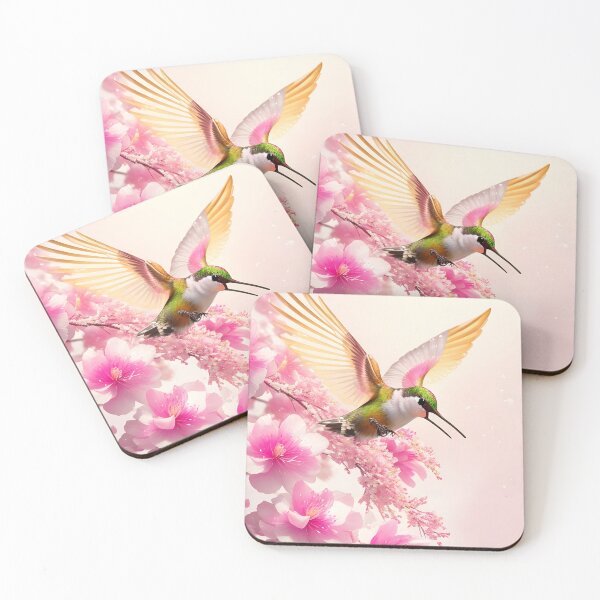 Item preview, Cherry Blossom Hummingbird designed and sold by YuniaMiyu.