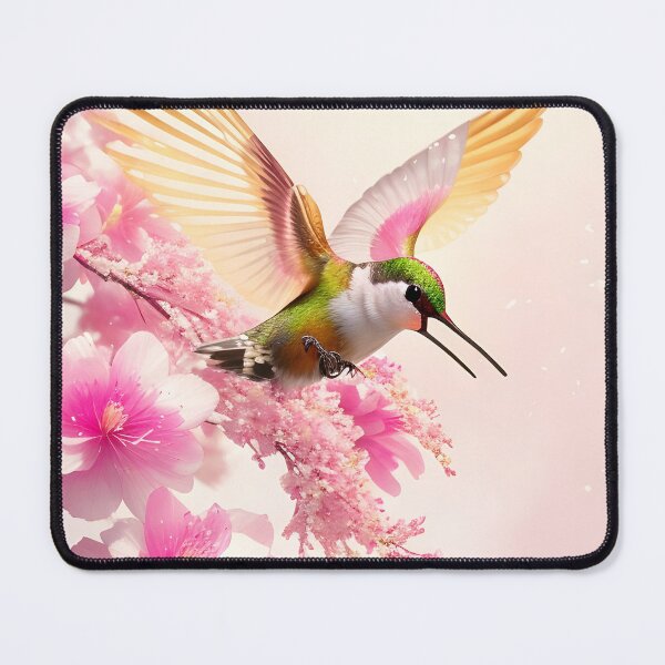 Item preview, Cherry Blossom Hummingbird designed and sold by YuniaMiyu.