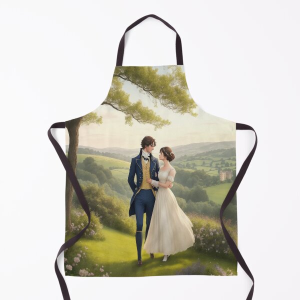 Item preview, Mr Darcy And Elizabeth Bennett Pride And Prejudice Inspired Art designed and sold by CDC40.