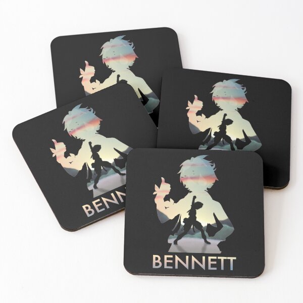 Item preview, Bennett - Genshin Impact Silhouette Design (No Font) designed and sold by Keziah Arts.