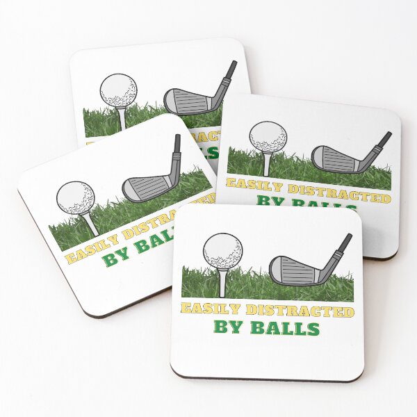 Item preview, Easily Distracted By Balls Golf Funny Ball Putt Men Golfer designed and sold by engsasa.