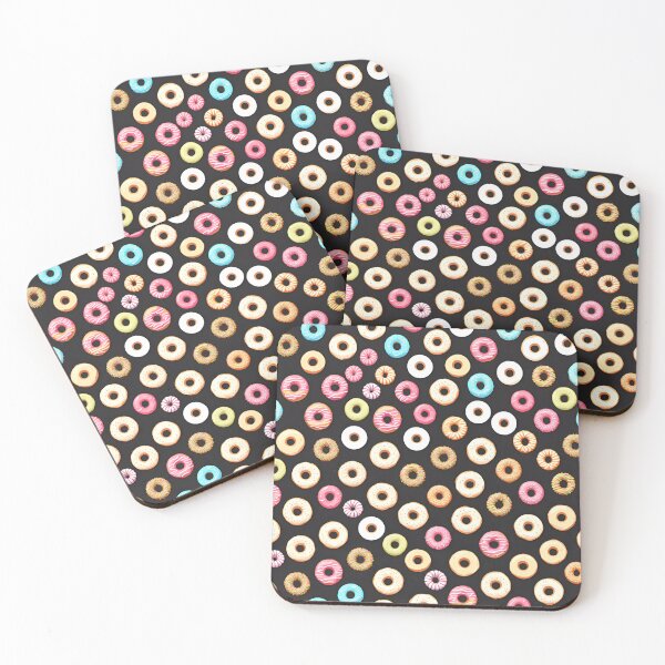 Item preview, Sweet Treat Delights: Colorful Donut Pattern designed and sold by alchemyaes.