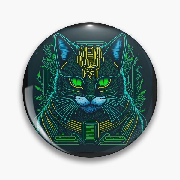 Item preview, Cyber electrical cat designed and sold by ZenStickConcept.