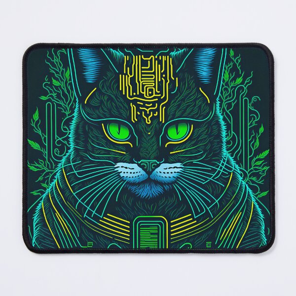 Item preview, Cyber electrical cat designed and sold by ZenStickConcept.