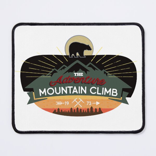 Item preview, Adventure mountain climb, with bear designed and sold by ArtDoor54.