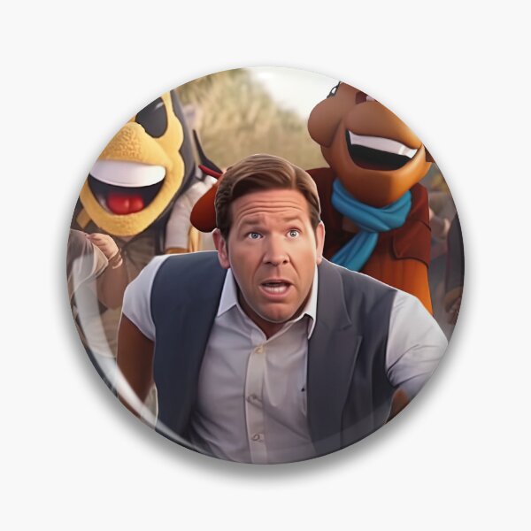 Artikelvorschau, Gouverneur Ron DeSantis wird von Zeichentrickfiguren verfolgt entworfen und verkauft von Bleknervin.