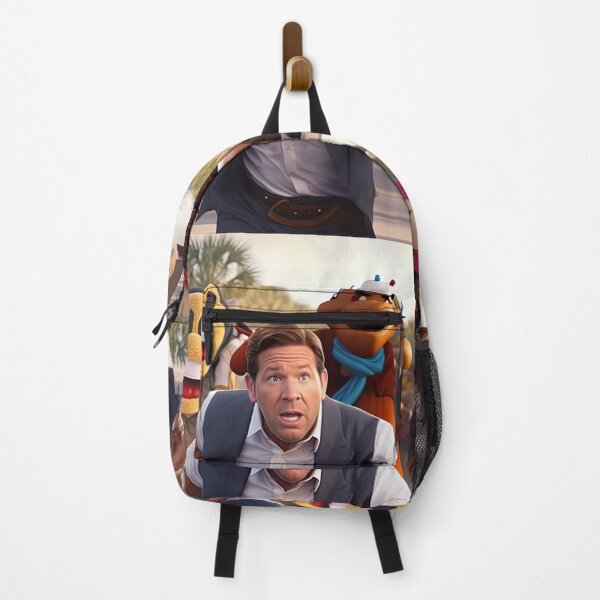 Item preview, Govenor Ron DeSantis Chased by Cartoon Characters designed and sold by Bleknervin.