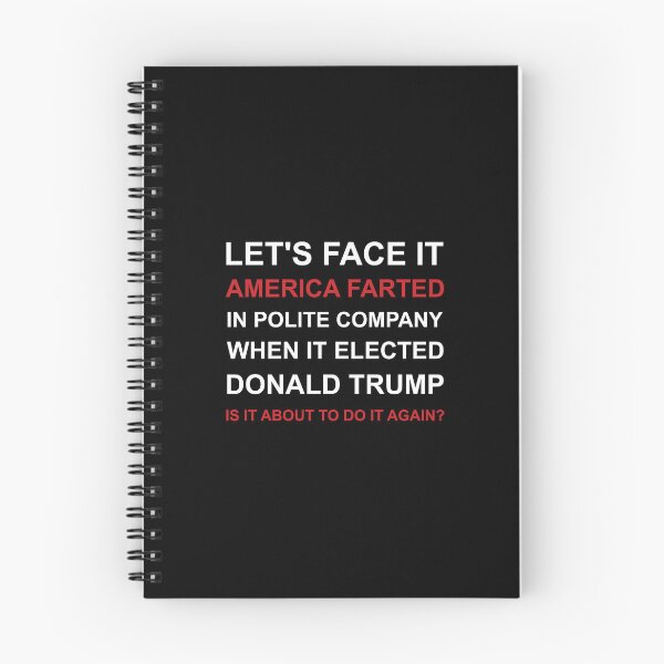 Item preview, America's 2016 Trump fart white designed and sold by Politics-Corner.