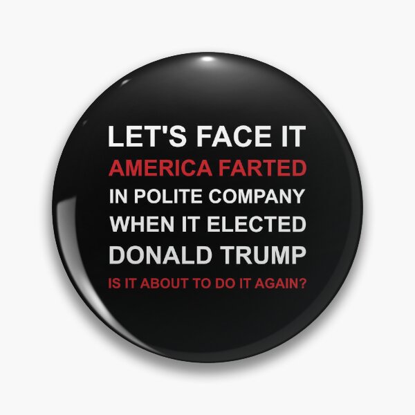 Item preview, America's 2016 Trump fart white designed and sold by Politics-Corner.