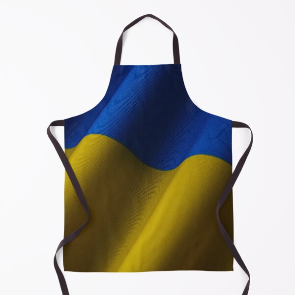 Aperçu de l'œuvre Agitant le drapeau ukrainien créée et vendue par Art-Bubbles.