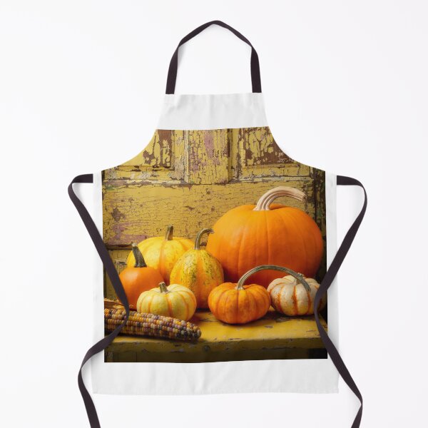 Item preview, Pumpkins On Yellow Table designed and sold by Garry Gay.
