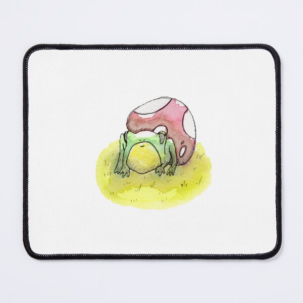 Item preview, Cute mushroom frog designed and sold by LilComfyFella.