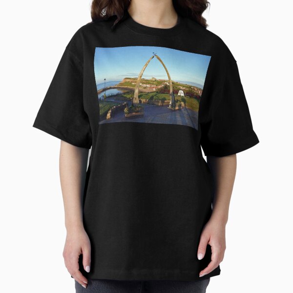 The whalebone arch, Whitby Oversized T-Shirt