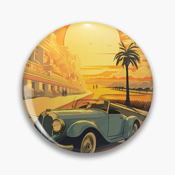 Item preview, Grand Prix de Monaco 1940 - Vintage Poster Remastered designed and sold by Mitch-Angelo.