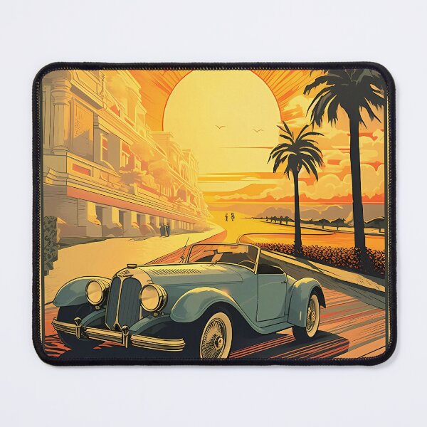 Item preview, Grand Prix de Monaco 1940 - Vintage Poster Remastered designed and sold by Mitch-Angelo.