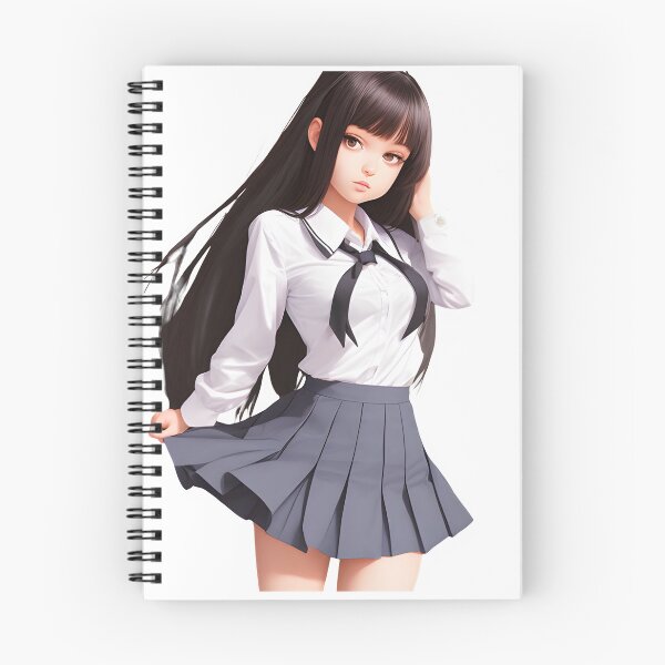Item preview, Shygal in School Uniform designed and sold by printyai.