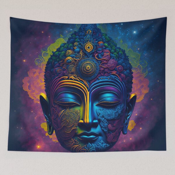 Item preview, psychedelic buddha designed and sold by ZenStickConcept.