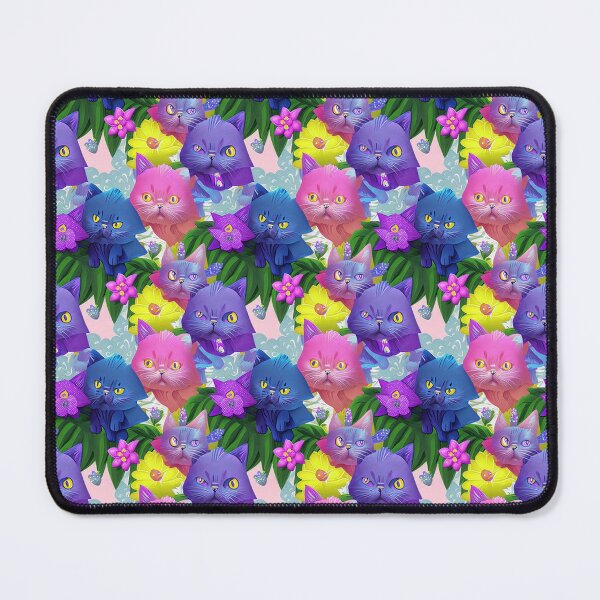 Item preview, Judgmental Funny Cartoon Cats designed and sold by GreenStardust.