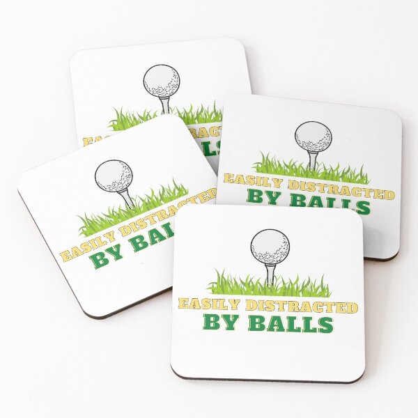 Item preview, Easily Distracted By Balls Golf Funny Ball Putt Men Golfer designed and sold by engsasa.