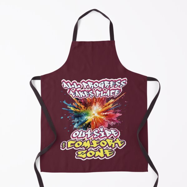Item preview, All Progress Takes Place Outside The Comfort Zone - Gifts for people of success designed and sold by HiddenDimensi0n.