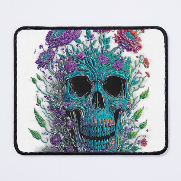 Item preview, Amazing colored skull 26 designed and sold by SanneHappyBirt.