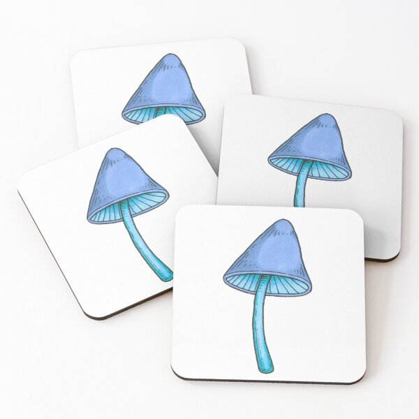 Item preview, Baby Blue Mushroom designed and sold by Mvcias.