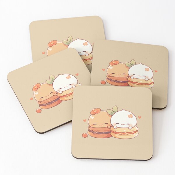 Item preview, Macaron Couple designed and sold by Snowcloudshop.