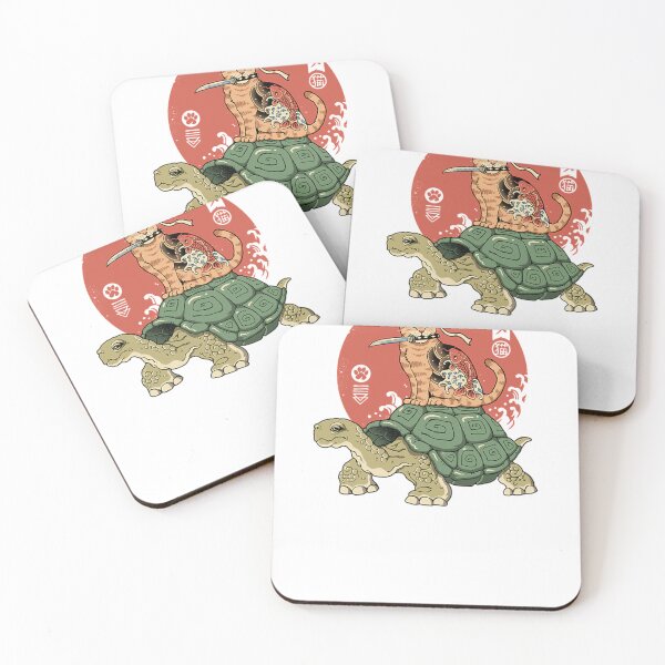 Item preview, Catana on Turtle designed and sold by SanneHappyBirt.