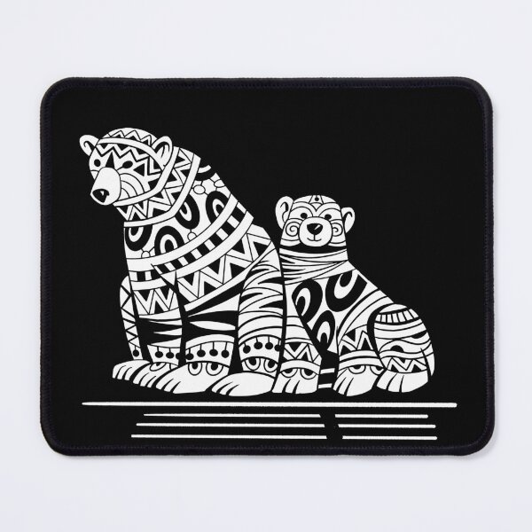 Item preview, bear and her cub designed and sold by Mupi-.
