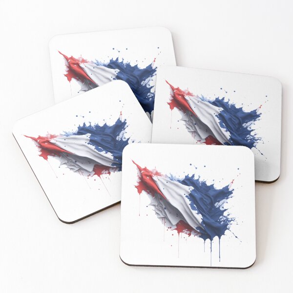 Item preview, France flag splash art designed and sold by Dr-Kane.