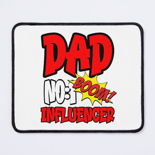 Item preview, Dad, No.1 influencer Cartoon Style designed and sold by MimsTees.