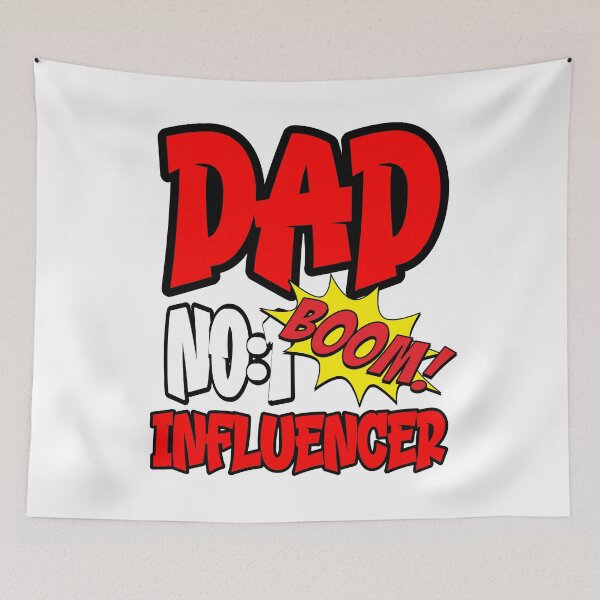 Item preview, Dad, No.1 influencer Cartoon Style designed and sold by MimsTees.