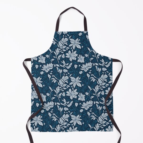 Item preview, flowers patten blue and white blue designed and sold by jkrphoto.