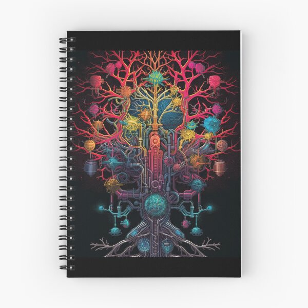Item preview, Cybernetic Canopy: Mechanical Tree T-Shirt designed and sold by JLCableStudio.