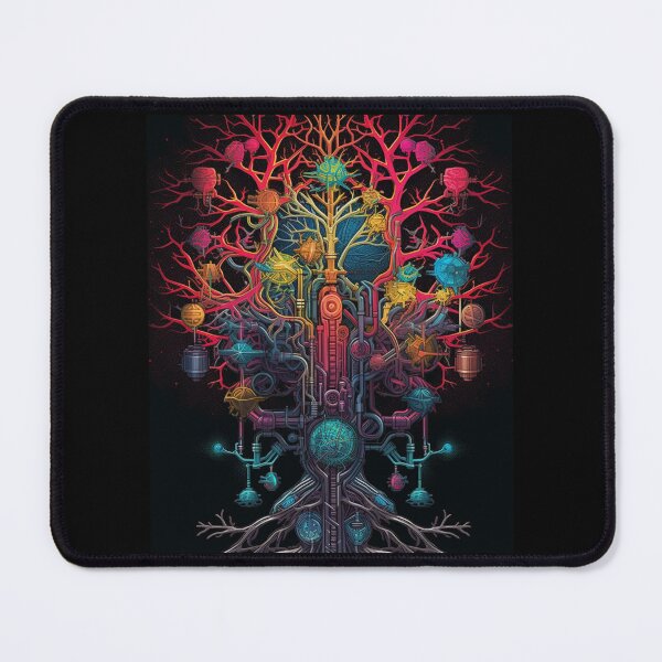 Item preview, Cybernetic Canopy: Mechanical Tree T-Shirt designed and sold by JLCableStudio.