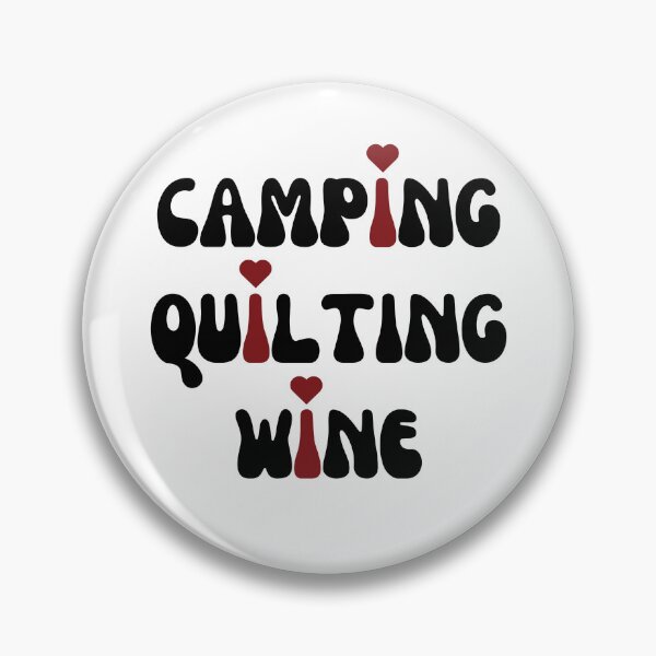 Item preview, I LOVE Camping, Quilting, Wine designed and sold by NorthernSnappy.