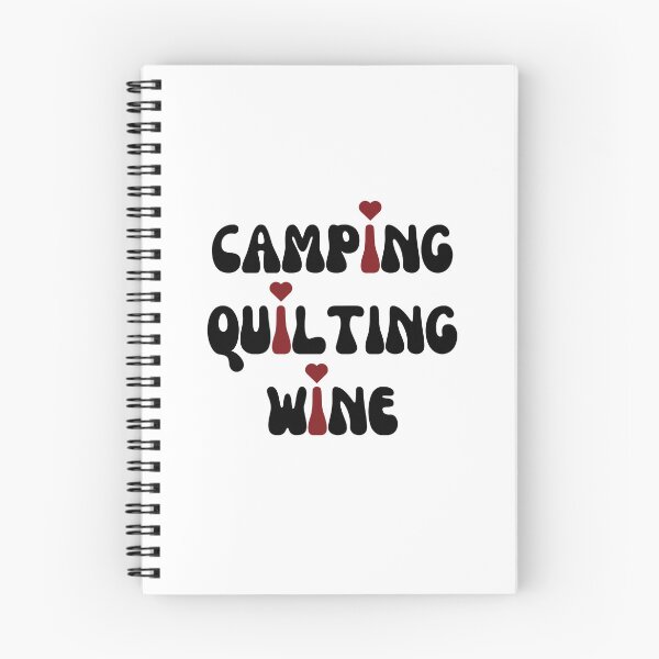 Item preview, I LOVE Camping, Quilting, Wine designed and sold by NorthernSnappy.