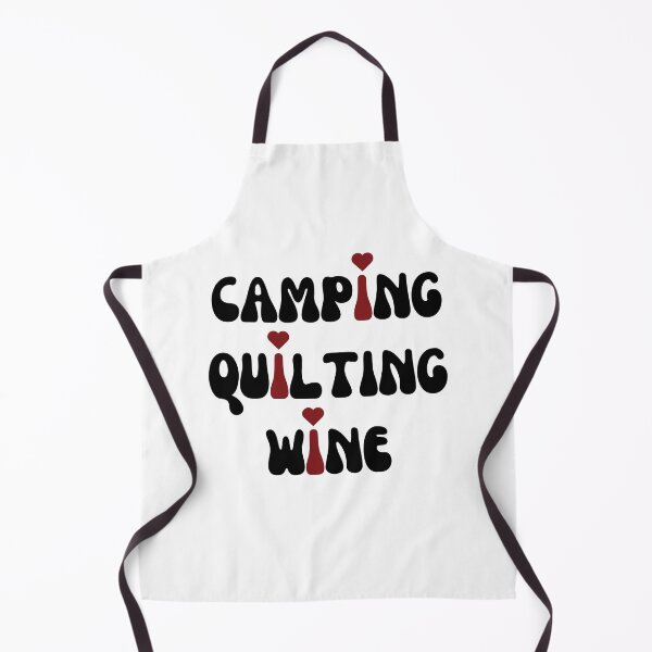 Item preview, I LOVE Camping, Quilting, Wine designed and sold by NorthernSnappy.