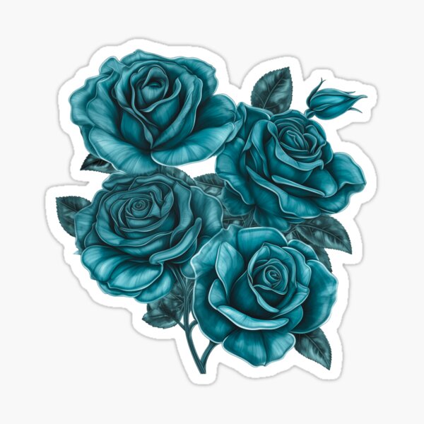 Artikel-Vorschau von Bezaubernde blaue Rose – ein fesselndes florales Meisterwerk, designt und verkauft von BeHappyGoLucky.