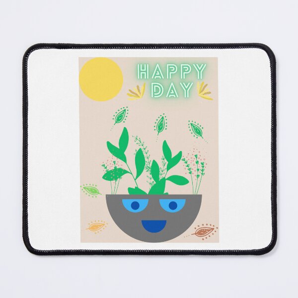 Item preview, "Embrace the Radiance: Happy Day Design with Sun and Plants" designed and sold by GiftsAndCrafts.