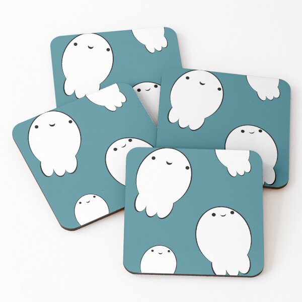 Item preview, Cute squids just floating designed and sold by Lina Victoria.