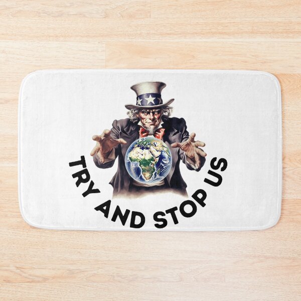 Item preview, Funny July 4th World Domination Uncle Sam Power Grab designed and sold by SweetWhiskers.