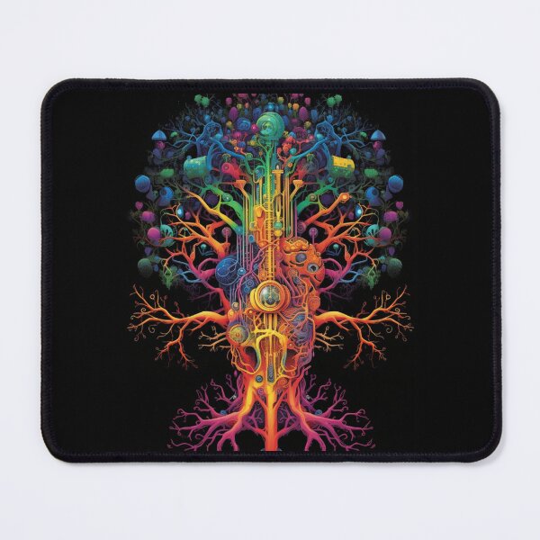 Item preview, Cybernetic Canopy: Mechanical Tree T-Shirt designed and sold by JLCableStudio.