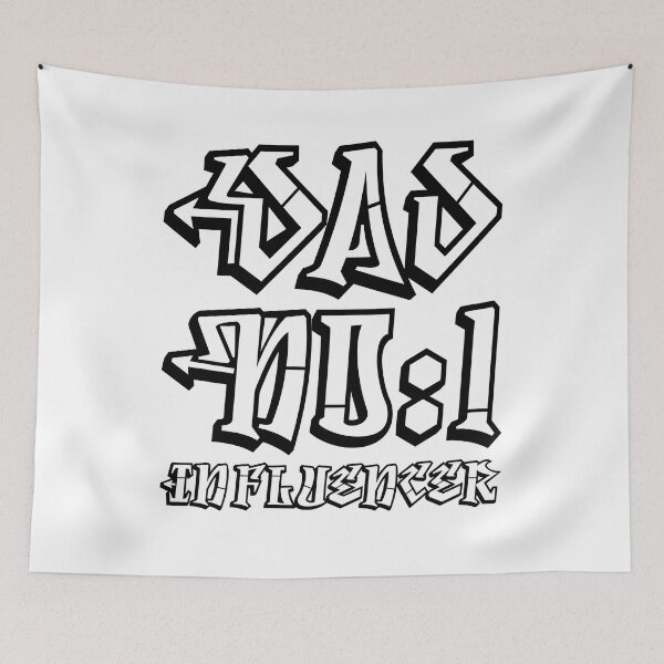 Item preview, Dad! No.1 Influencer Graffiti Style Father's Day Design designed and sold by MimsTees.