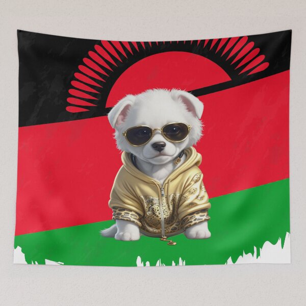 Item preview, Cool Dog With Colorful Background designed and sold by Rell1970.