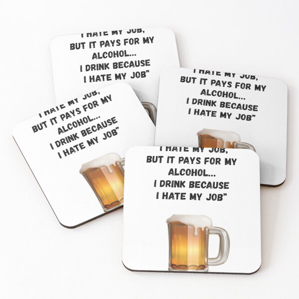 Item preview, hate my job designed and sold by BandBsupplies.