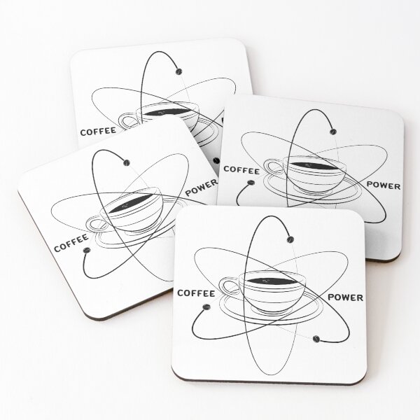 Item preview, Atomic Coffee Power designed and sold by BANDOFSCRIBBLE Hollywood.