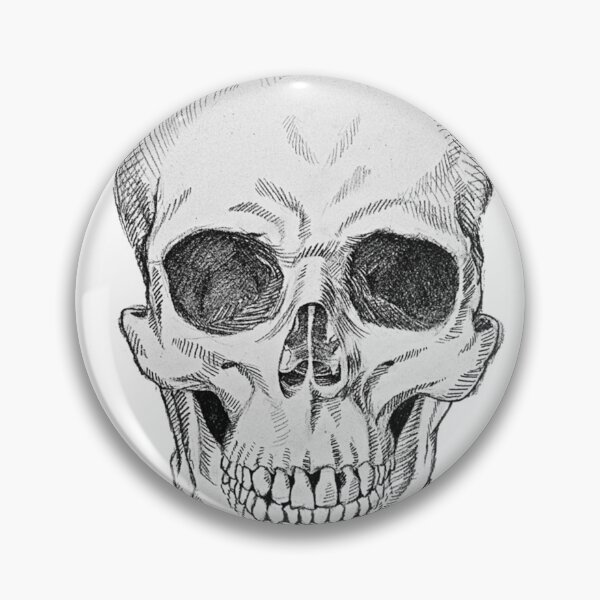 Item preview, Frontal Skull Anatomical Drawing designed and sold by DejesusBrined.